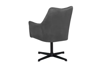 Najor Stol Fløyel - Grå - Møbler - Stoler - Spisestuestoler & kjøkkenstoler