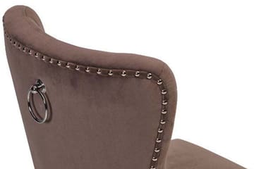 Nasra Kjøkkenstol - Hvit/Grå - Møbler - Stoler - Spisestuestoler & kjøkkenstoler