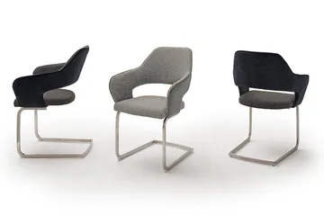 Newcastles Karmstol - Brun/Sølv - Møbler - Stoler - Spisestuestoler & kjøkkenstoler