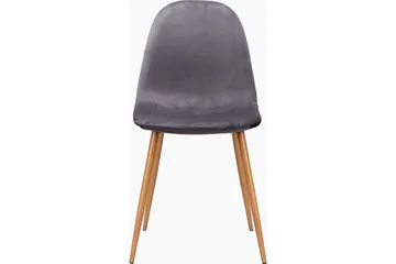 Oktoos Spisestol - Antrasitt/Natur - Møbler - Stoler - Spisestuestoler & kjøkkenstoler