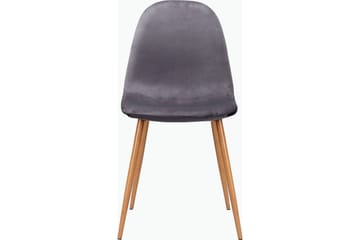 Oktoos Spisestol - Antrasitt/Natur - Møbler - Stoler - Spisestuestoler & kjøkkenstoler