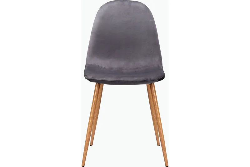 Oktoos Spisestol - Antrasitt/Natur - Møbler - Stoler - Spisestuestoler & kjøkkenstoler