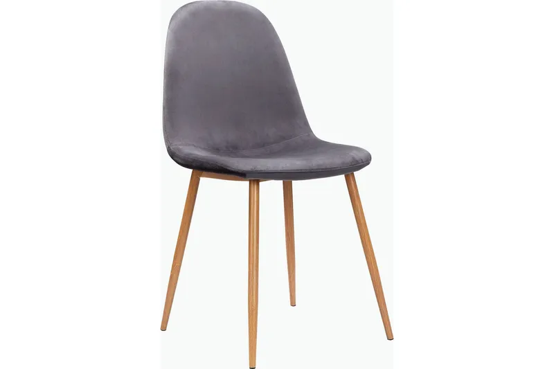 Oktoos Spisestol - Antrasitt/Natur - Møbler - Stoler - Spisestuestoler & kjøkkenstoler