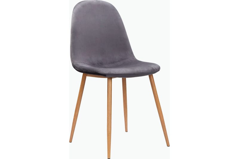 Oktoos Spisestol - Antrasitt/Natur - Møbler - Stoler - Spisestuestoler & kjøkkenstoler