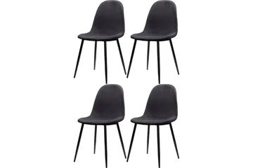 Oktoos Spisestol - Antrasitt/Svart - Møbler - Stoler - Spisestuestoler & kjøkkenstoler