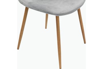 Oktoos Spisestol - Grå/Natur - Møbler - Stoler - Spisestuestoler & kjøkkenstoler