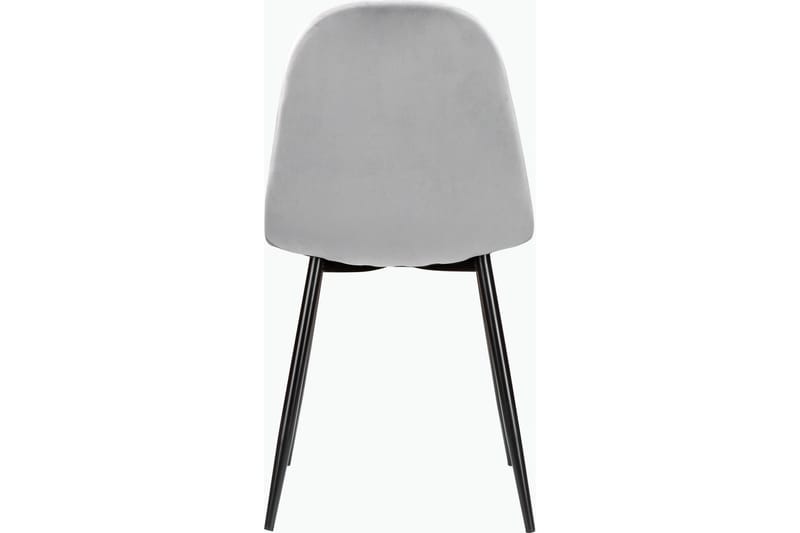 Oktoos Spisestol - Grå/Svart - Møbler - Stoler - Spisestuestoler & kjøkkenstoler