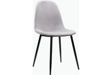 Oktoos Spisestol - Grå/Svart - Møbler - Stoler - Spisestuestoler & kjøkkenstoler