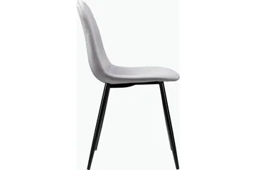 Oktoos Spisestol - Grå/Svart - Møbler - Stoler - Spisestuestoler & kjøkkenstoler