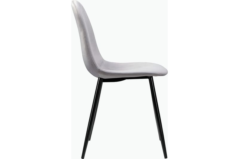 Oktoos Spisestol - Grå/Svart - Møbler - Stoler - Spisestuestoler & kjøkkenstoler