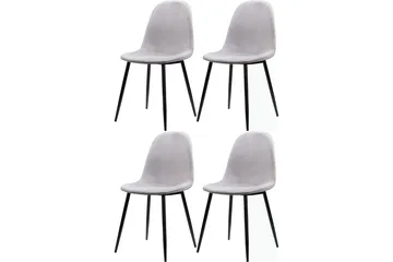 Oktoos Spisestol - Grå/Svart - Møbler - Stoler - Spisestuestoler & kjøkkenstoler