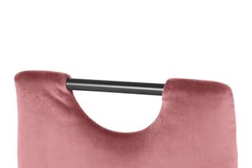 Olanta Spisestol - Fløyel/Rosa - Møbler - Stoler - Spisestuestoler & kjøkkenstoler