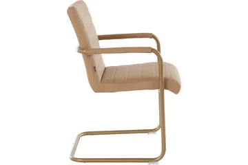 Olkestorp Karmstol - Kremhvit/Champagne - Møbler - Stoler - Spisestuestoler & kjøkkenstoler