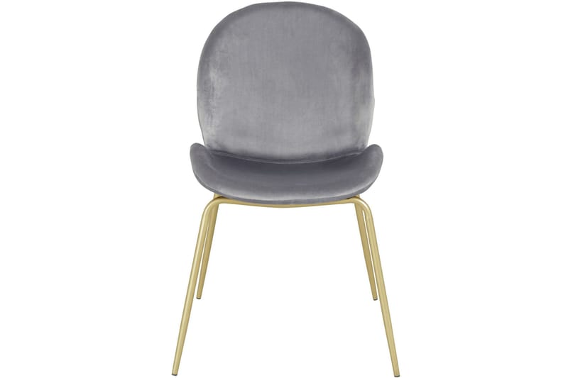 Ottine Spisestol - Grå/Messing - Møbler - Stoler - Spisestuestoler & kjøkkenstoler