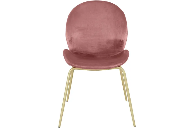 Ottine Spisestol - Rosa/Messing - Møbler - Stoler - Spisestuestoler & kjøkkenstoler