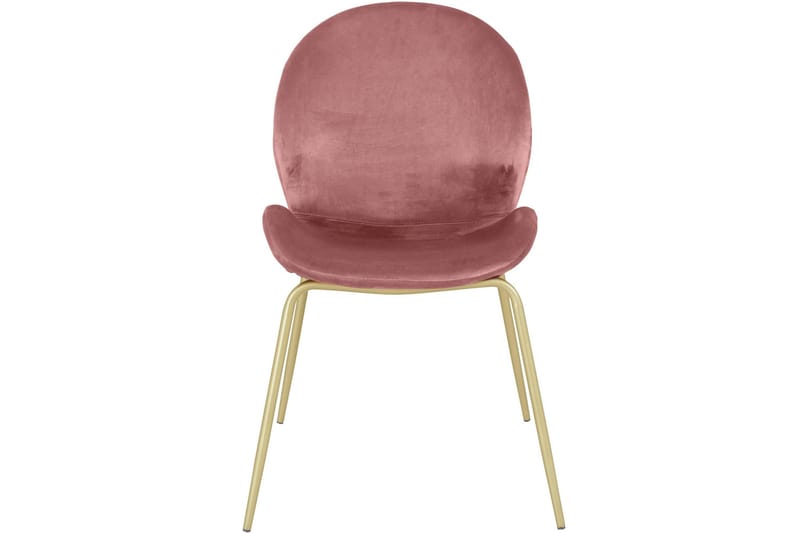 Ottine Spisestol - Rosa/Messing - Møbler - Stoler - Spisestuestoler & kjøkkenstoler