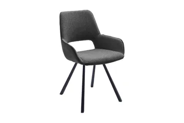 Paran Spisestol 4 Ben Svängbar - Grå - Møbler - Stoler - Spisestuestoler & kjøkkenstoler