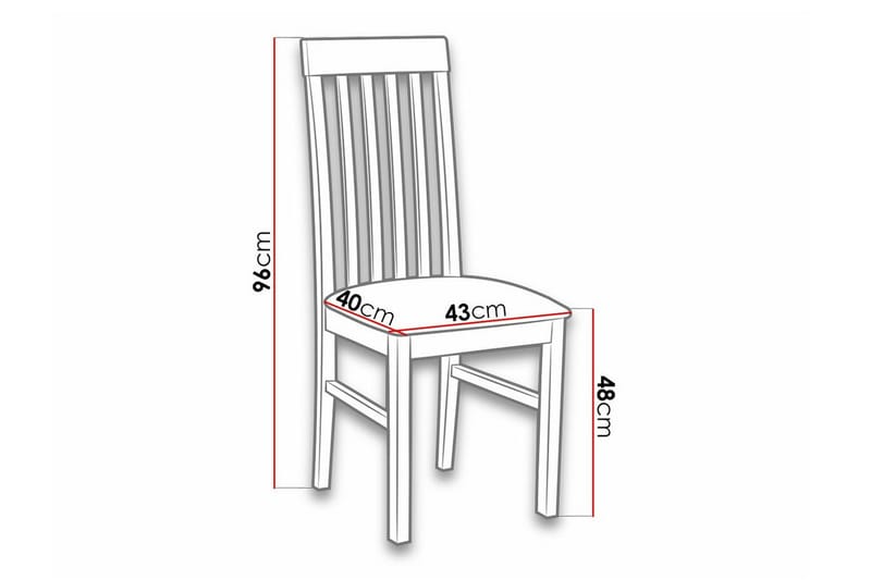 Patrickswell Matstol Black - Møbler - Stoler - Spisestuestoler & kjøkkenstoler