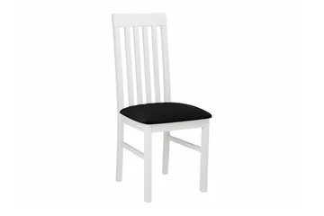 Patrickswell Matstol NO_BRAND White/Black - Møbler - Stoler - Spisestuestoler & kjøkkenstoler