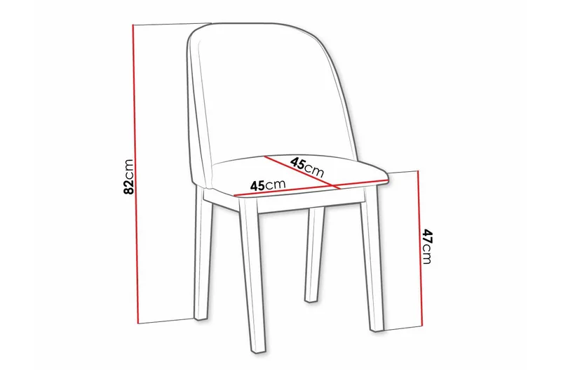 Patrickswell Spisestol - Brun - Møbler - Stoler - Spisestuestoler & kjøkkenstoler