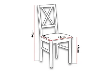 Patrickswell Spisestol - Brun - Møbler - Stoler - Spisestuestoler & kjøkkenstoler