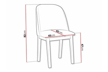 Patrickswell Spisestol - Brun - Møbler - Stoler - Spisestuestoler & kjøkkenstoler