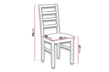 Patrickswell Spisestol - Brun - Møbler - Stoler - Spisestuestoler & kjøkkenstoler