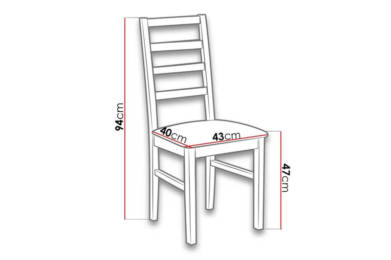 Patrickswell Spisestol - Brun - Møbler - Stoler - Spisestuestoler & kjøkkenstoler