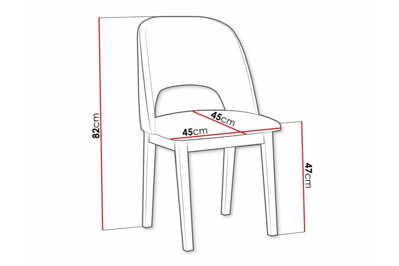 Patrickswell Spisestol - Brun - Møbler - Stoler - Spisestuestoler & kjøkkenstoler