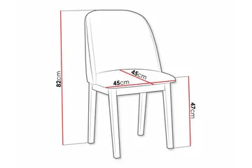 Patrickswell Spisestol - Brun - Møbler - Stoler - Spisestuestoler & kjøkkenstoler