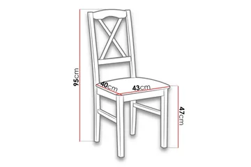 Patrickswell Spisestol - Brun - Møbler - Stoler - Spisestuestoler & kjøkkenstoler