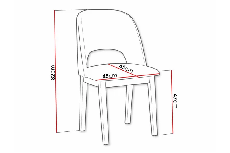 Patrickswell Spisestol - Brun - Møbler - Stoler - Spisestuestoler & kjøkkenstoler