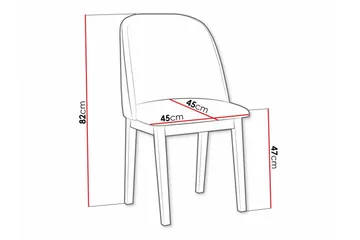 Patrickswell Spisestol - Brun - Møbler - Stoler - Spisestuestoler & kjøkkenstoler