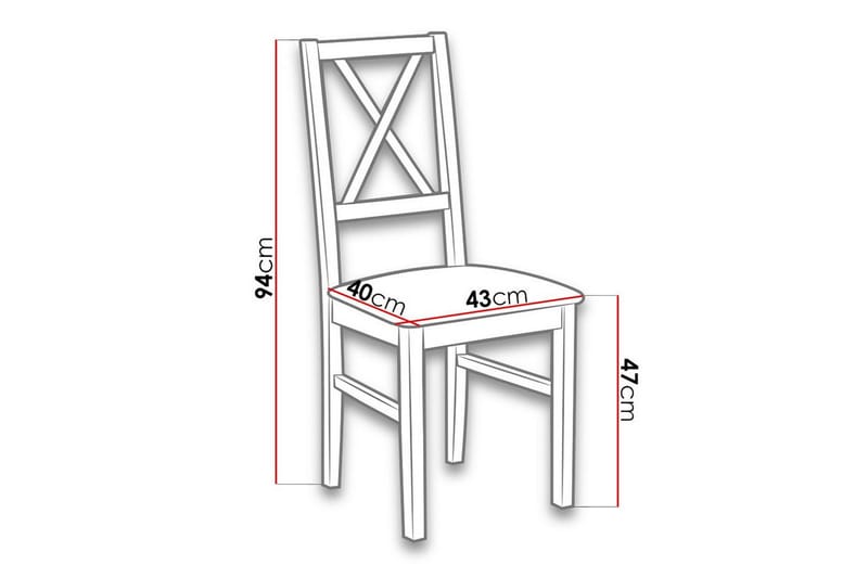 Patrickswell Spisestol - Brun - Møbler - Stoler - Spisestuestoler & kjøkkenstoler