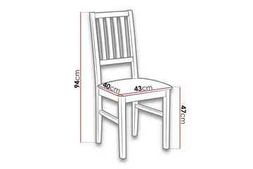 Patrickswell Spisestol - Brun - Møbler - Stoler - Spisestuestoler & kjøkkenstoler