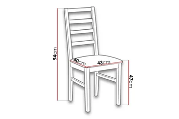 Patrickswell Spisestol - Brun - Møbler - Stoler - Spisestuestoler & kjøkkenstoler