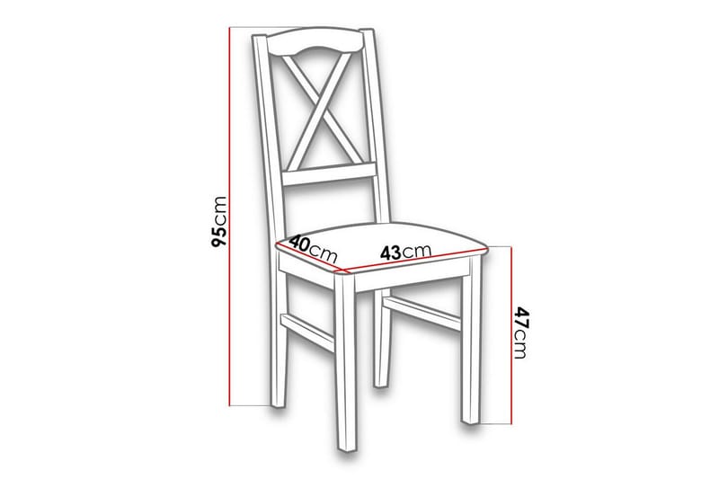 Patrickswell Spisestol - Hvid - Møbler - Stoler - Spisestuestoler & kjøkkenstoler