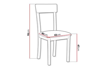 Patrickswell Spisestol - Hvid - Møbler - Stoler - Spisestuestoler & kjøkkenstoler