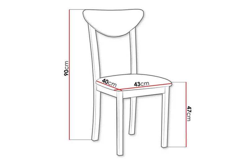 Patrickswell Spisestol - Hvid - Møbler - Stoler - Spisestuestoler & kjøkkenstoler