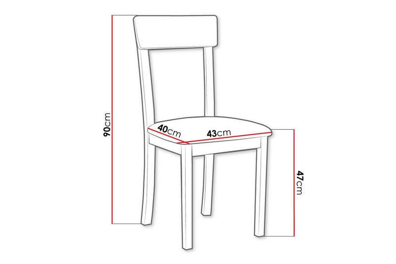 Patrickswell Spisestol - Hvid - Møbler - Stoler - Spisestuestoler & kjøkkenstoler
