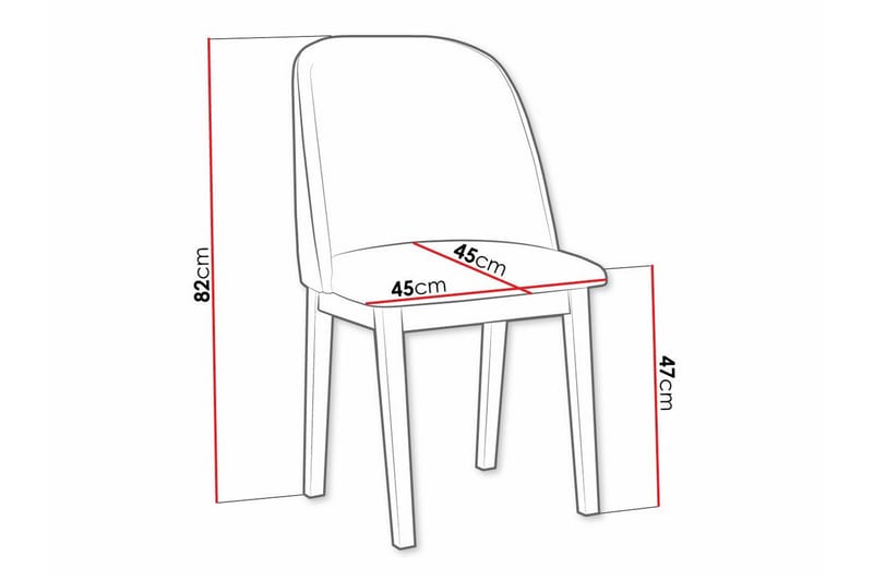 Patrickswell Spisestol - Hvid - Møbler - Stoler - Spisestuestoler & kjøkkenstoler