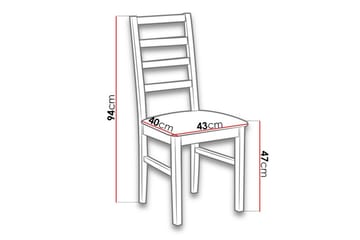 Patrickswell Spisestol - Hvid - Møbler - Stoler - Spisestuestoler & kjøkkenstoler