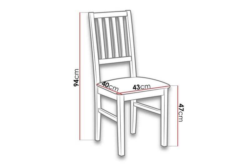 Patrickswell Spisestol - Hvid - Møbler - Stoler - Spisestuestoler & kjøkkenstoler