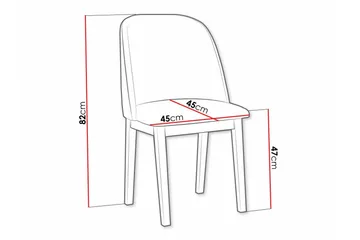 Patrickswell Spisestol - Hvid - Møbler - Stoler - Spisestuestoler & kjøkkenstoler