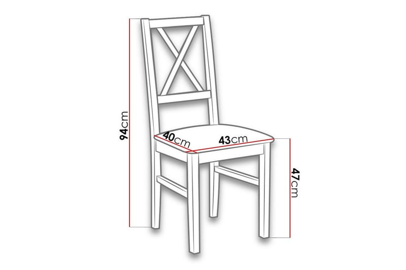 Patrickswell Spisestol - Hvid - Møbler - Stoler - Spisestuestoler & kjøkkenstoler