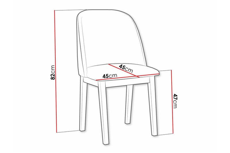 Patrickswell Spisestol - Hvid - Møbler - Stoler - Spisestuestoler & kjøkkenstoler