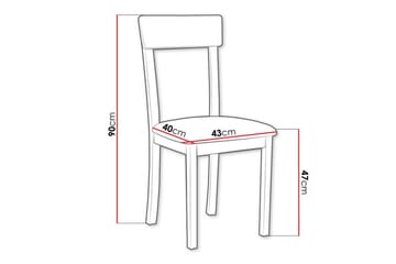 Patrickswell Spisestol - Hvid - Møbler - Stoler - Spisestuestoler & kjøkkenstoler