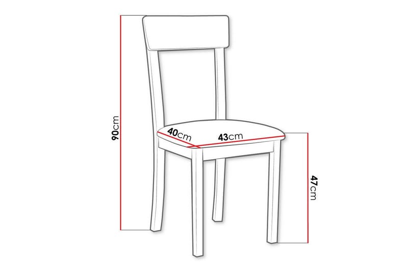 Patrickswell Spisestol - Hvid - Møbler - Stoler - Spisestuestoler & kjøkkenstoler
