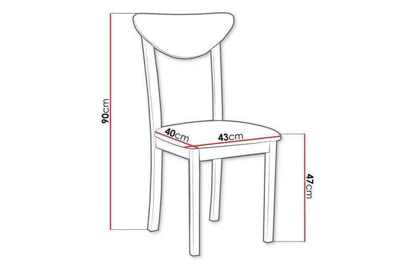 Patrickswell Spisestol - Hvid - Møbler - Stoler - Spisestuestoler & kjøkkenstoler