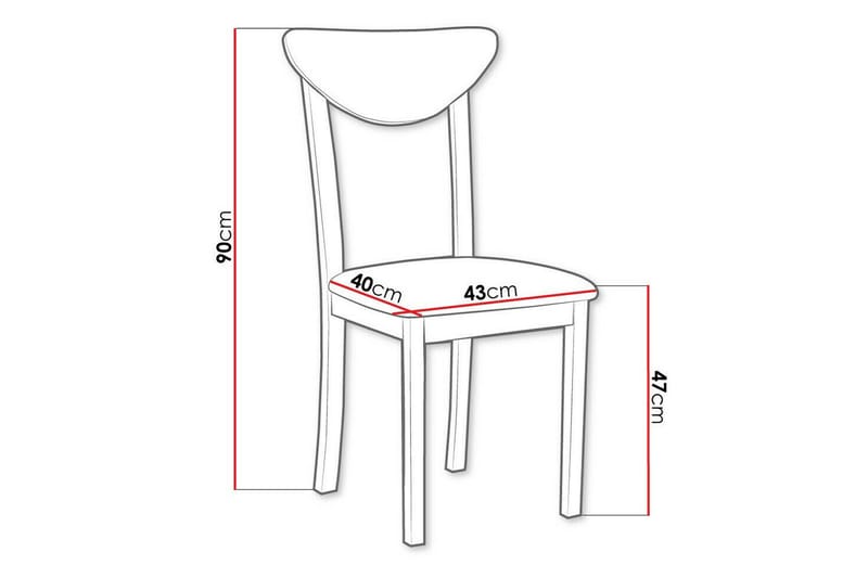Patrickswell Spisestol - Hvid - Møbler - Stoler - Spisestuestoler & kjøkkenstoler